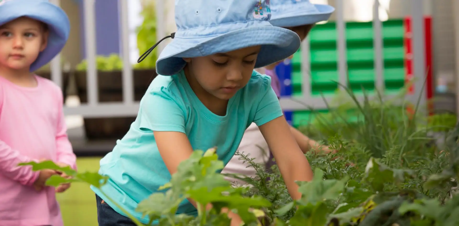 Children gardening - Little Kingdom Childcare, Mt Tarcoola, Geraldton